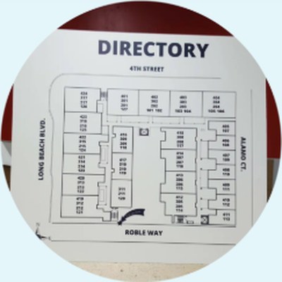 corrugated signs