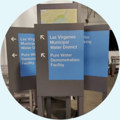 wayfinding signs