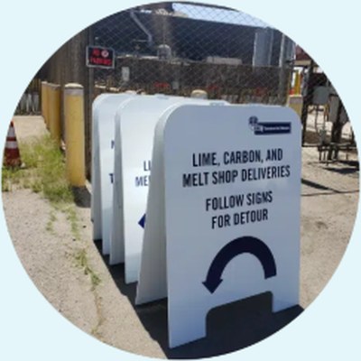 sandwich boards